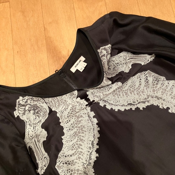 Helmut Lang Sea Pony Shift Dress - Size 4 - Picture 6 of 13